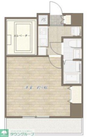 第5荒野ビルの物件間取画像
